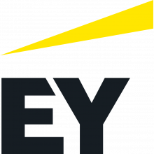EY logo black and yellow